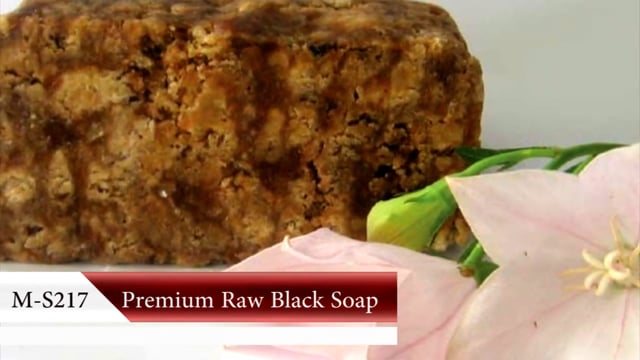 Premium Raw Black Soap