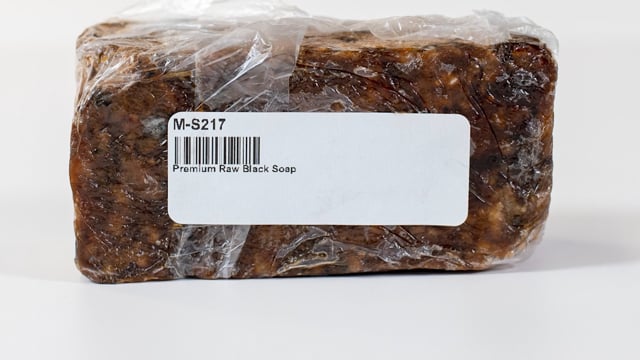 Premium Raw Black Soap