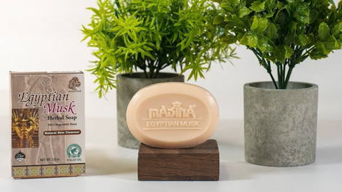 Madina: Egyptian Musk Herbal Soap - 3½ oz