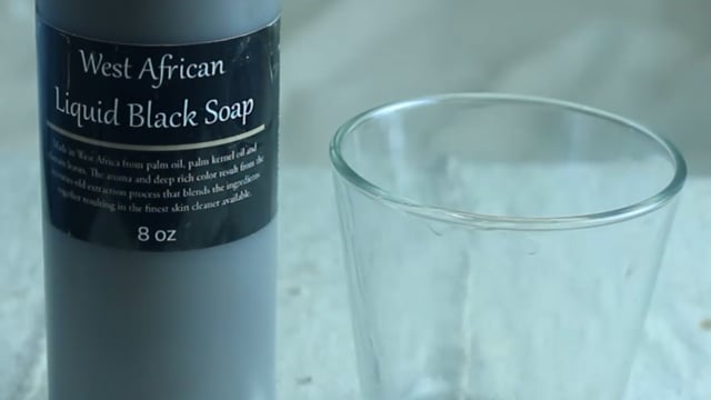 West African Liquid Black Soap - 8 oz.