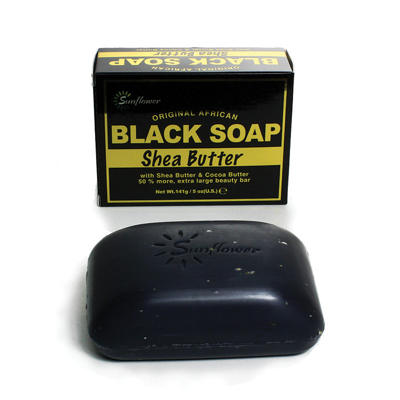 Shea Butter Black Soap (5 oz)