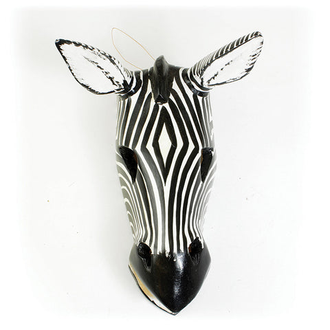 Zebra Mask (12")
