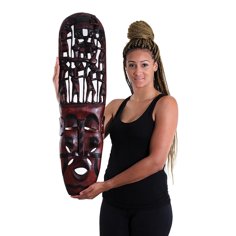Over Sized Kenyan Family Tree Mask (36")