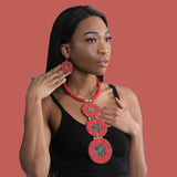 Maasai Bead Royal Necklace Set