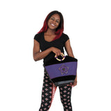 Leather Handbag Purple