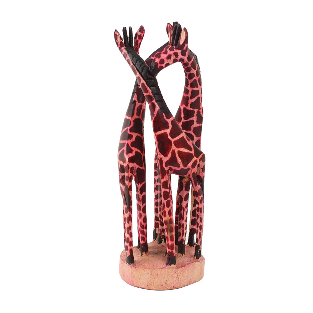 Three Marching Giraffes