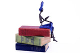 Literate Lady Burkina Bronze Sculpture