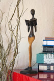 Enlightenment Burkina Bronze Sculpture