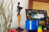 Enlightenment Burkina Bronze Sculpture