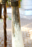 Kenyan Cow Horn Warrior Bowl Sculptures