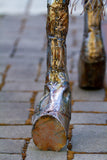 Kenyan Recycled Oil Drum Giraffe Statues