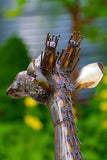 Kenyan Recycled Oil Drum Giraffe Statues