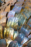 Kenyan Recycled Oil Drum Ostrich Statues