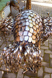 Kenyan Recycled Oil Drum Ostrich Statues