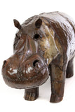 Recycled Oil Drum Hippo Sculptures