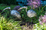 Kenyan Recycled Metal Ibis Sculptures