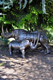 Kenyan Recycled Oil Drum Rhino