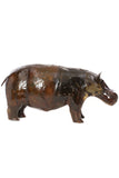 Recycled Oil Drum Hippo Sculptures