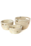 Set Of Three Prayer Mat Sewing Basket Set (Various Colors)