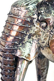 Kenyan Recycled Metal Elephant Sculptures